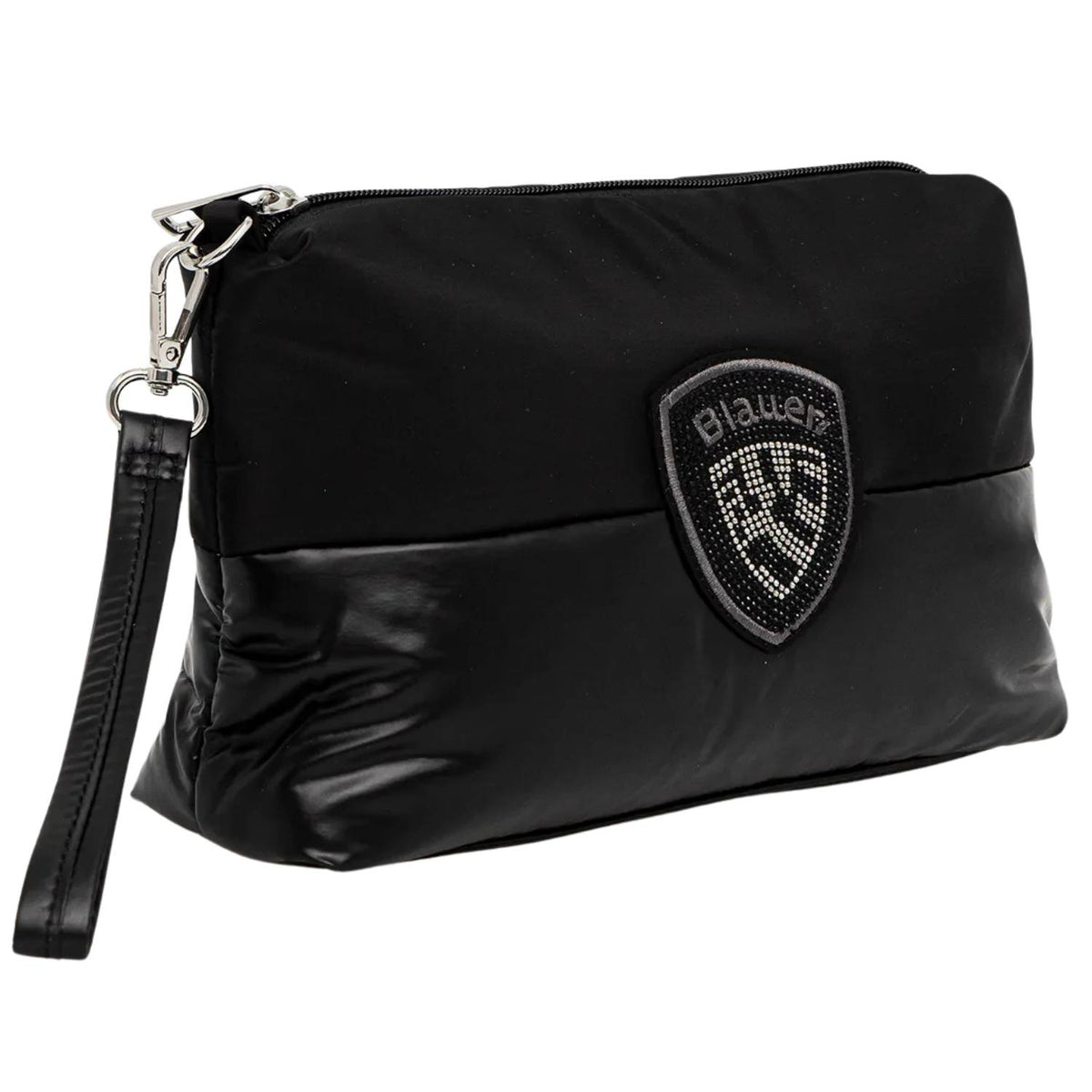 POCHETTE DONNA BLAUER F6MIRA01 PAD BLK NERO