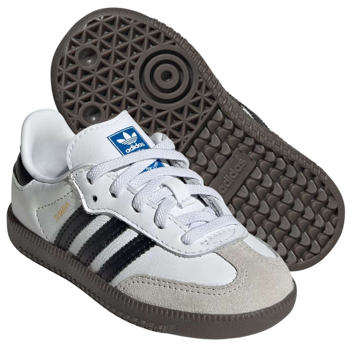 SCARPA BAMBINI ADIDAS IE3679 SAMBA OG LACCI A MOLLA