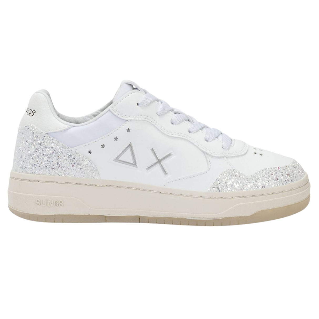 SCARPA RAGAZZE SUN 68 Z36453T 0144 BASKET LOVE LADY BIANCO