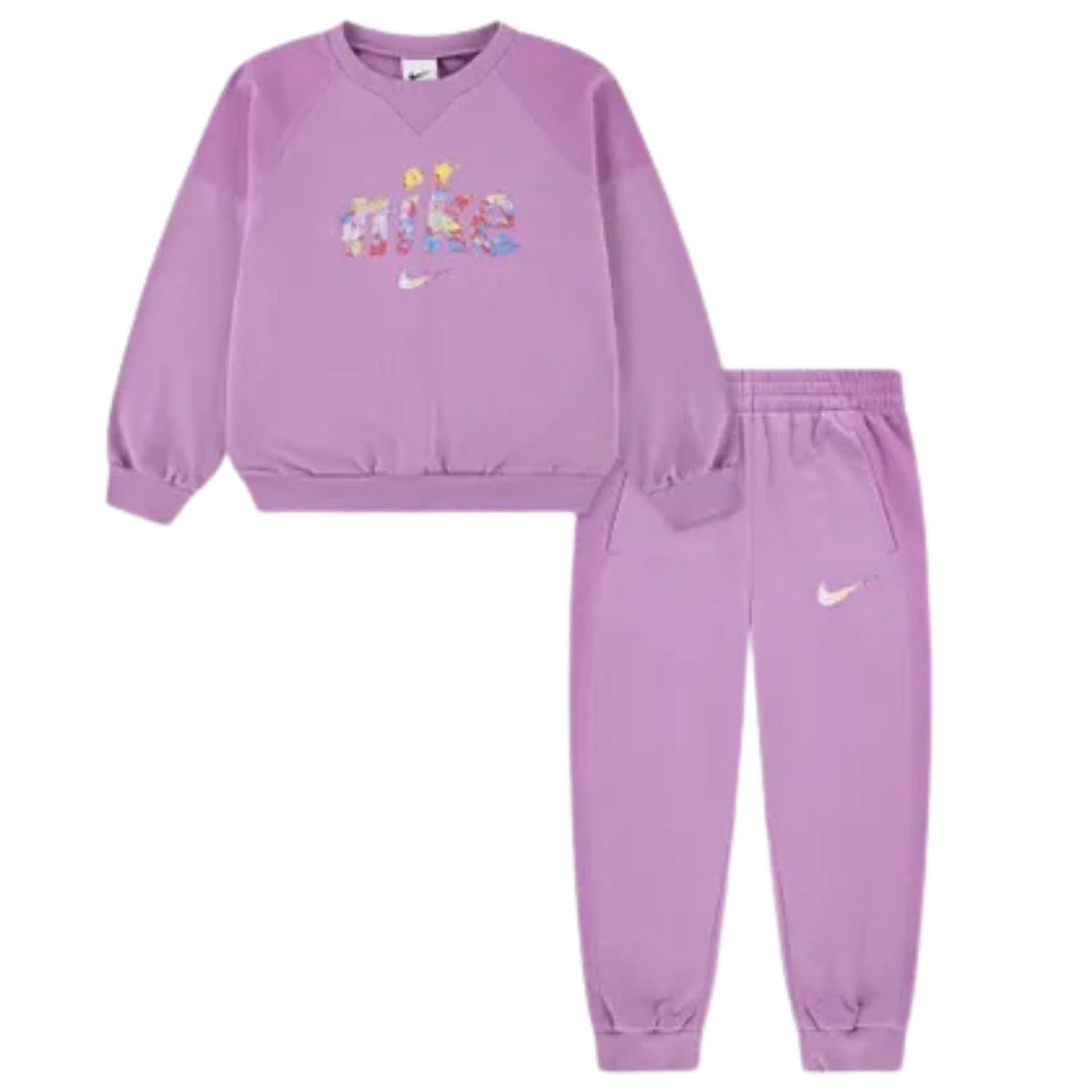 TUTA BAMBINI NIKE 66N632-P64 COTONE GARZATO