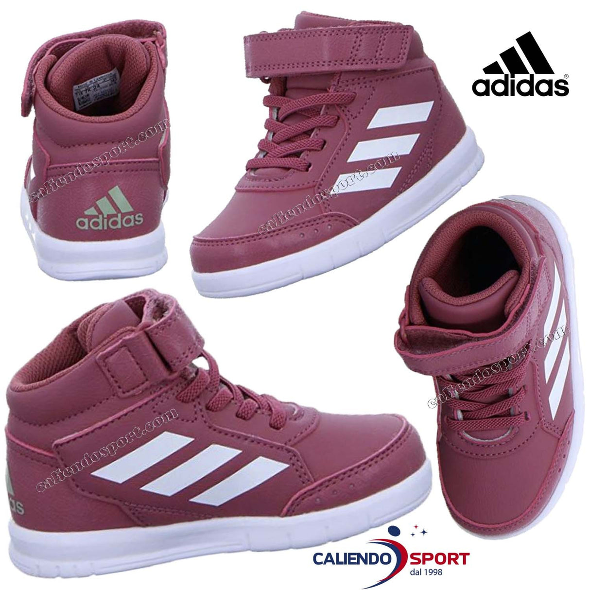 ADIDAS BABY SHOES GIRL AH2551 PINK HIGH NECK TEAR