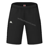 KAPPA SHORTS 3111I3W 222 BANDA TREADS BLACK WHITE