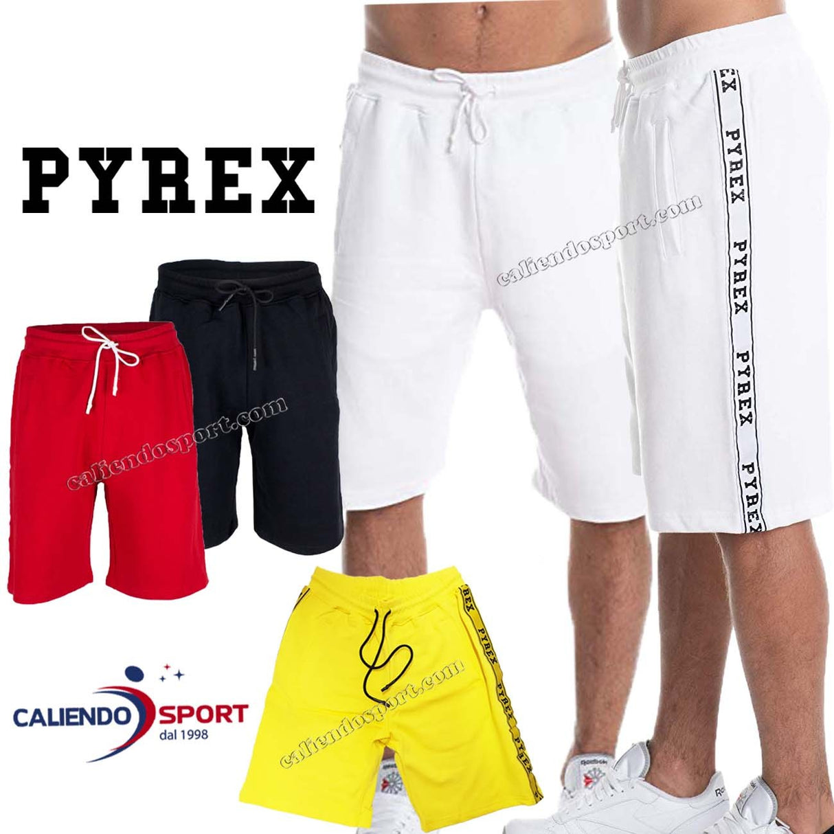 BERMUDA PYREX MEN WOMEN 40063 COTTON SPORT