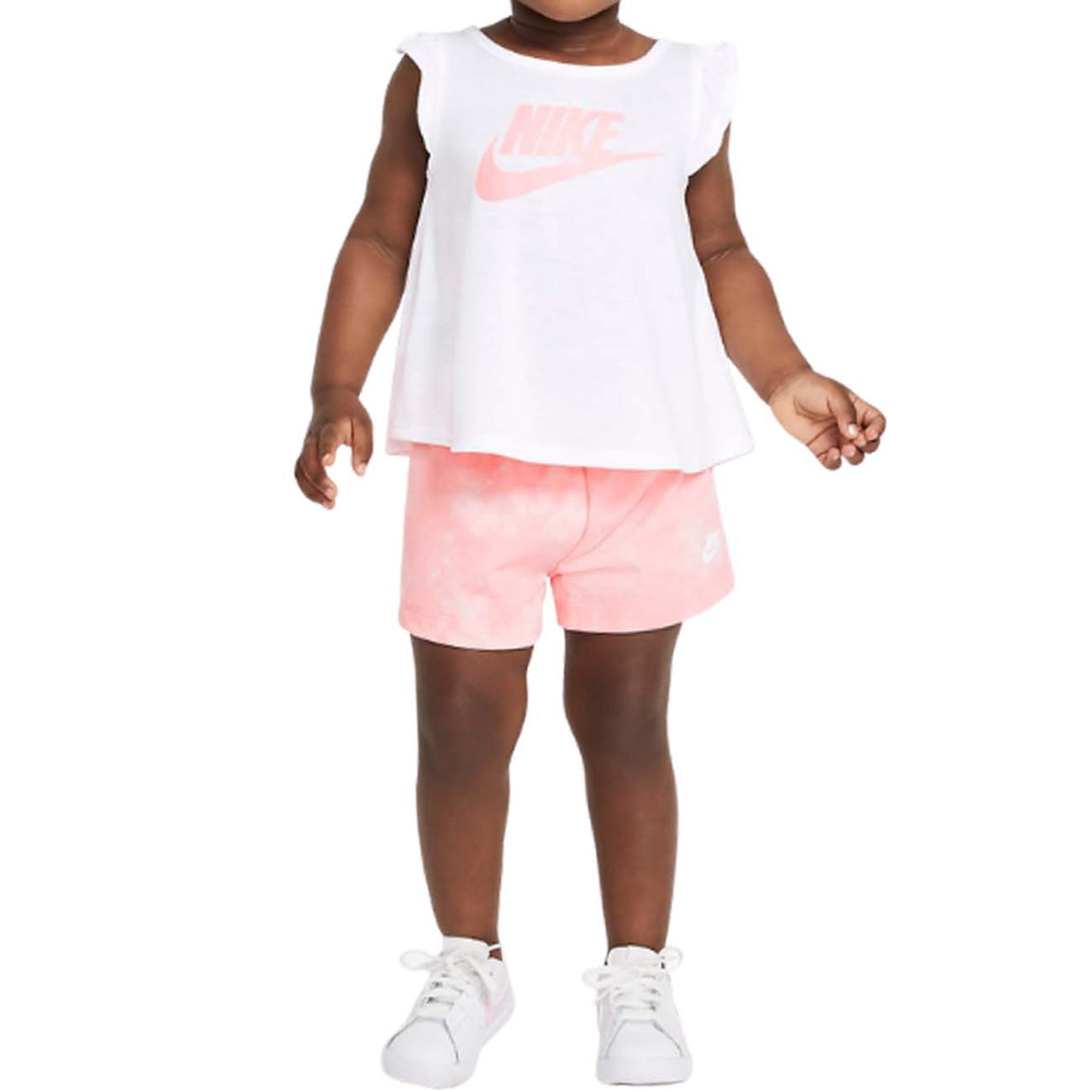 NIKE 16H833 GIRLS' COMPLETE TANK TOP + SHORTS