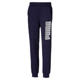 PANTALONE PUMA RAGAZZI 580327 KA SWEAT PANTS NERO BLU JR