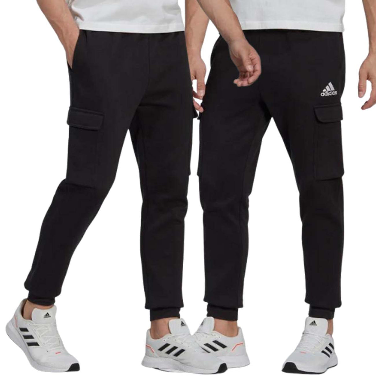 PANTALONE ADIDAS HL2226 ESSENTIALS COTONE FELPATO