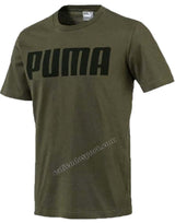 T-SHIRT UOMO PUMA 852481 VERDE NERO MODERN SPORTS RELAX TEE COTONE