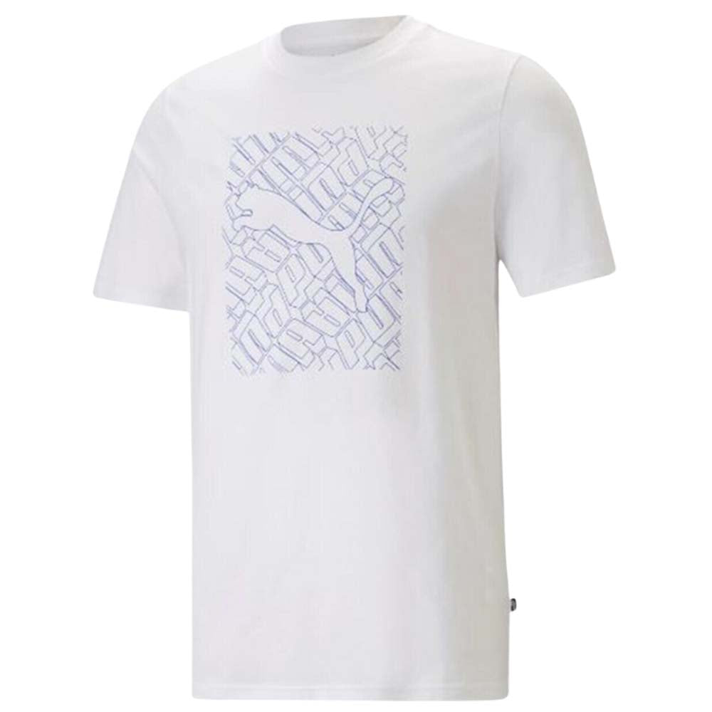 PUMA 674474 CAT GRAPHIC COTTON T-SHIRT