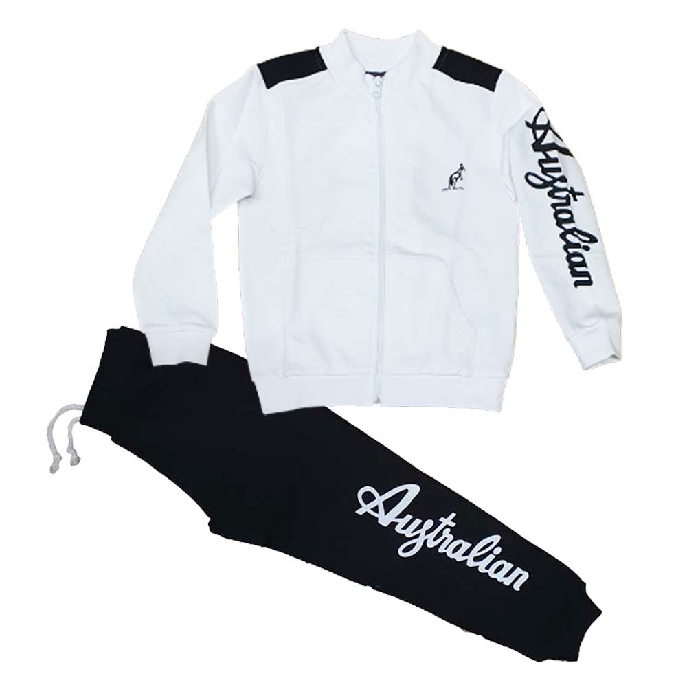 SURVÊTEMENT AUSTRALIEN POUR GARÇONS AS0402 EN COTON BROSSÉ