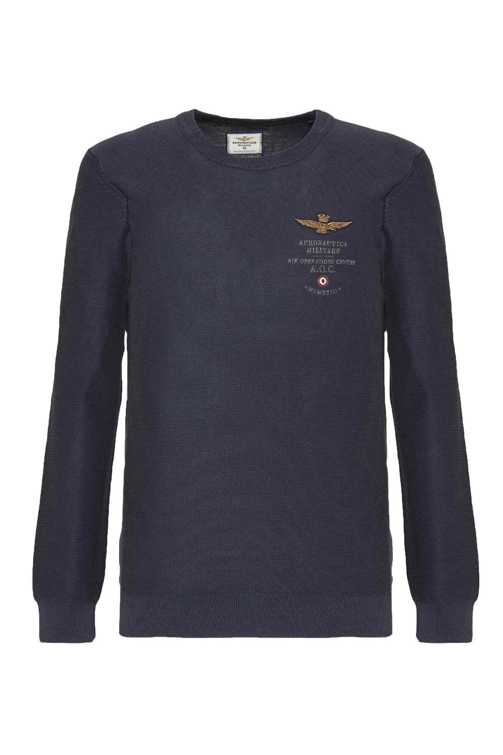 MAGLIA AERONAUTICA MILITARE 1158 GIRO COLLO UOMO
