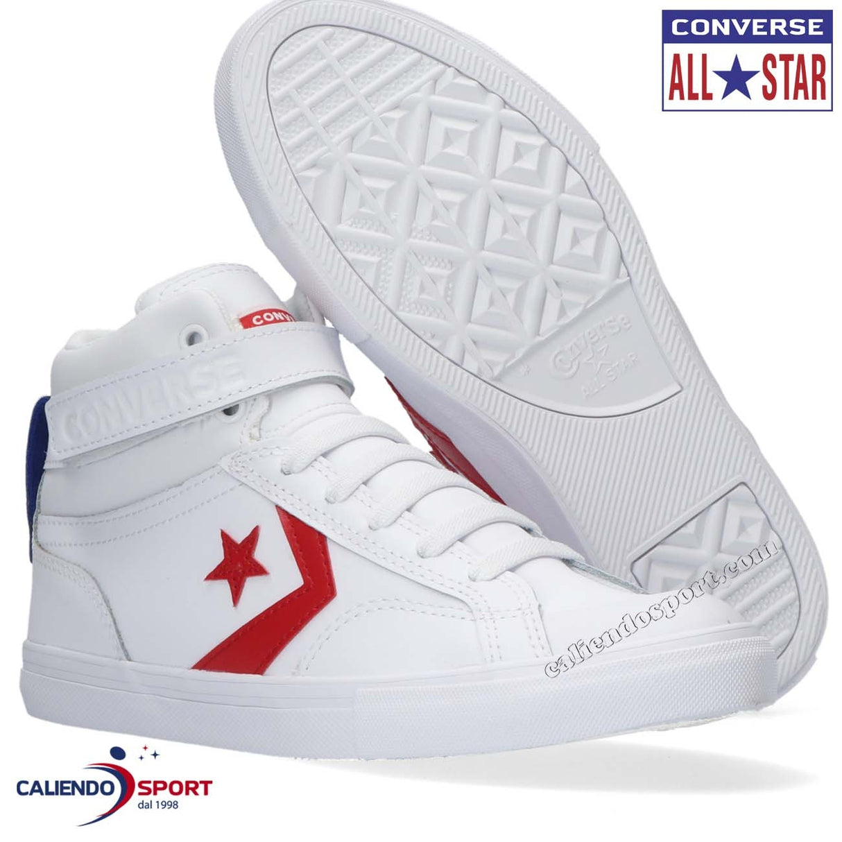 SCARPA CONVERSE 670509C PRO BLAZE STRAP BIANCO