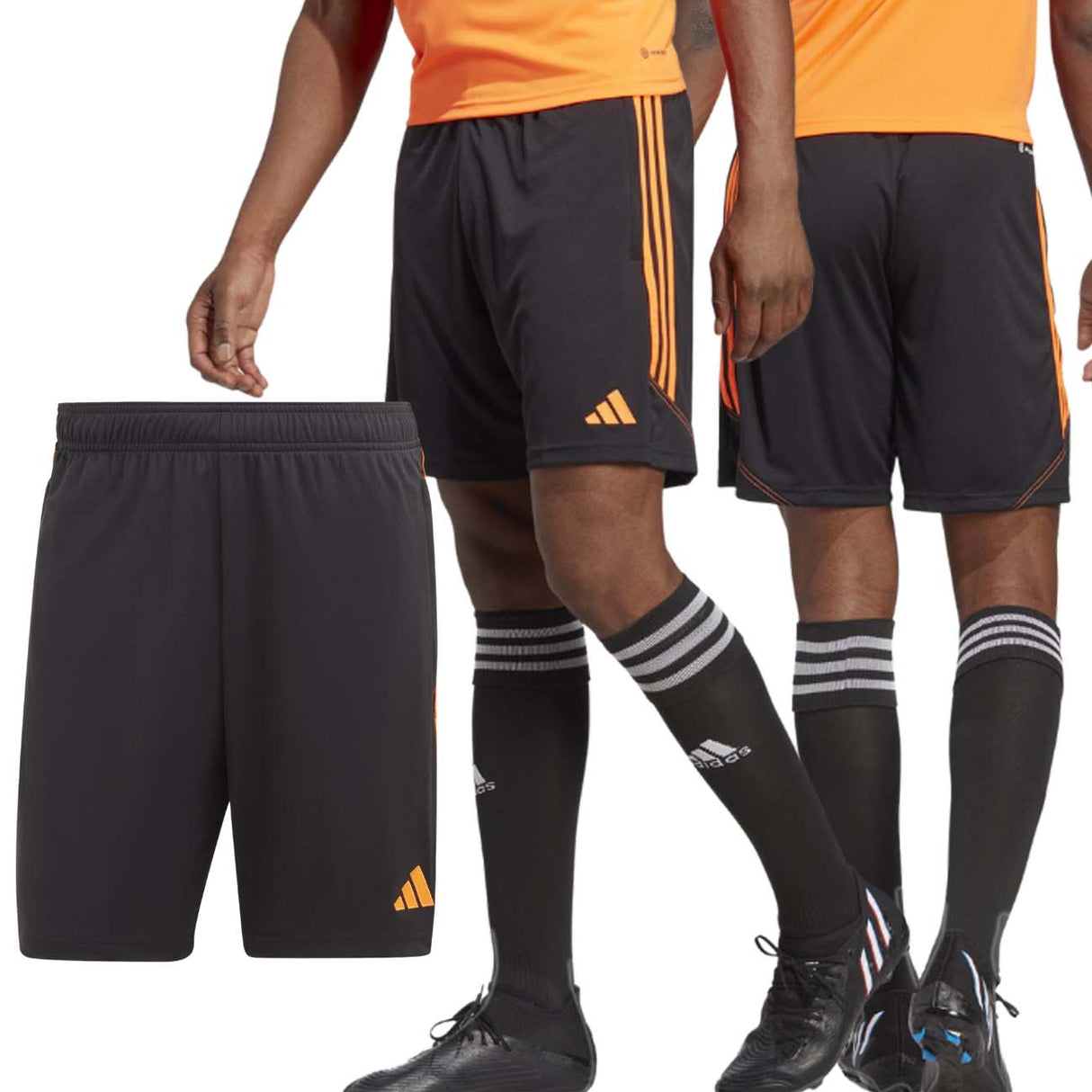 ADIDAS HZ0184 TIRO 23 CLUB BLACK SHORTS