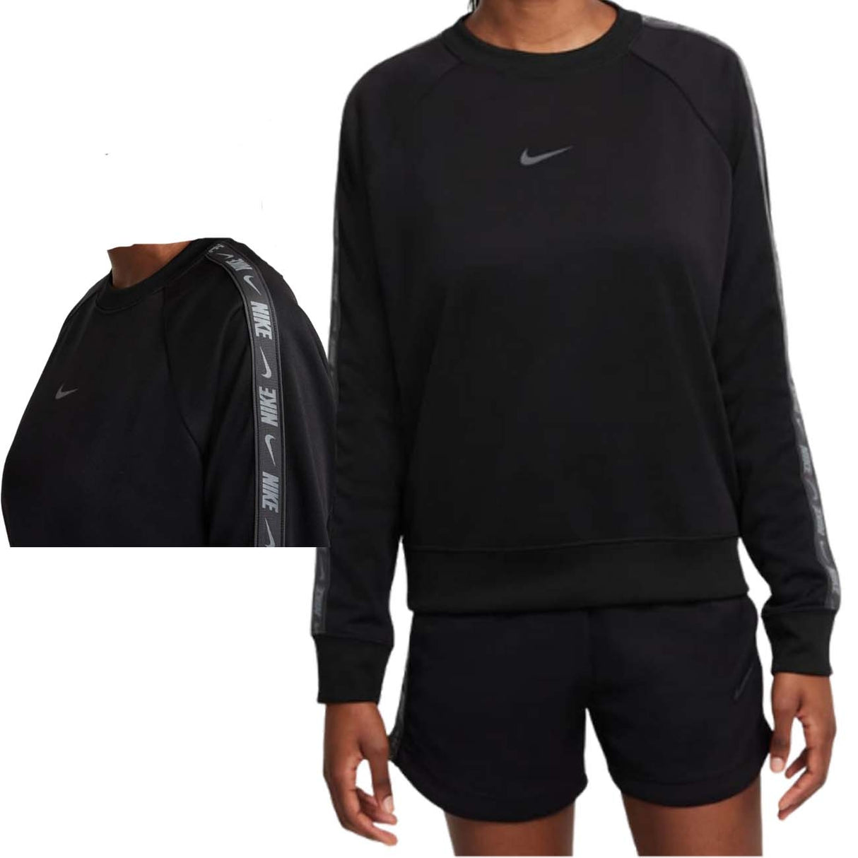 FELPA NIKE DM4641 010 SPORTWEAR NERO