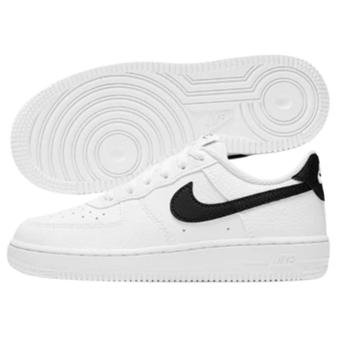 CHAUSSURES NIKE CZ1685 100 AIR FORCE 1 POUR GARÇON BLANCHES