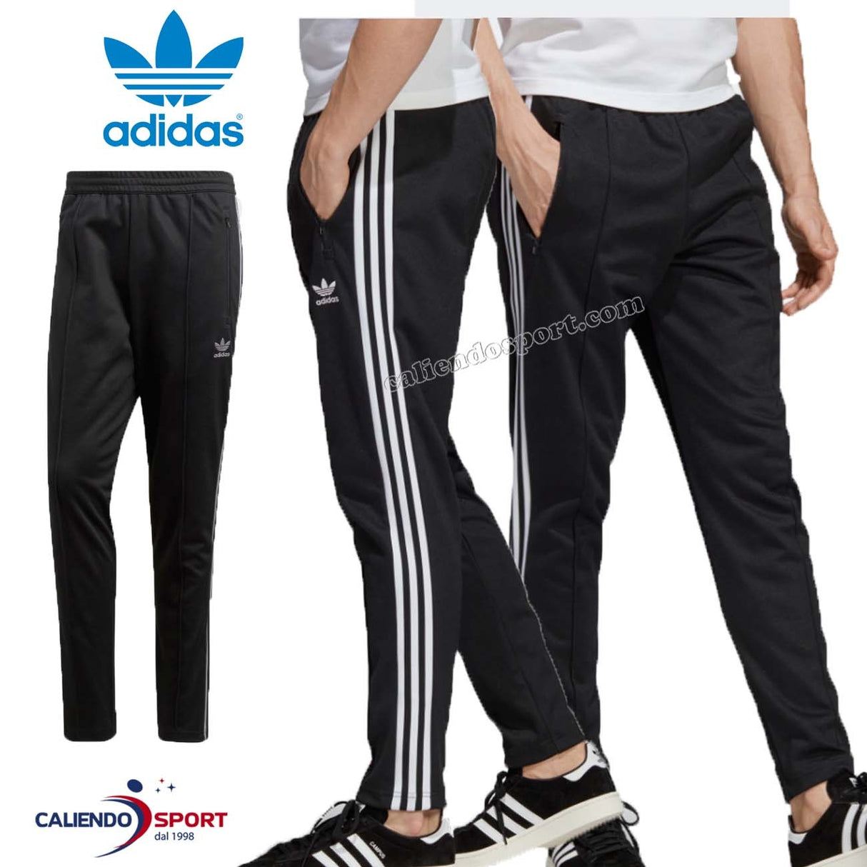 PANTALONE ADIDAS CW1269 TRACK PANTS BB NERO SPORT