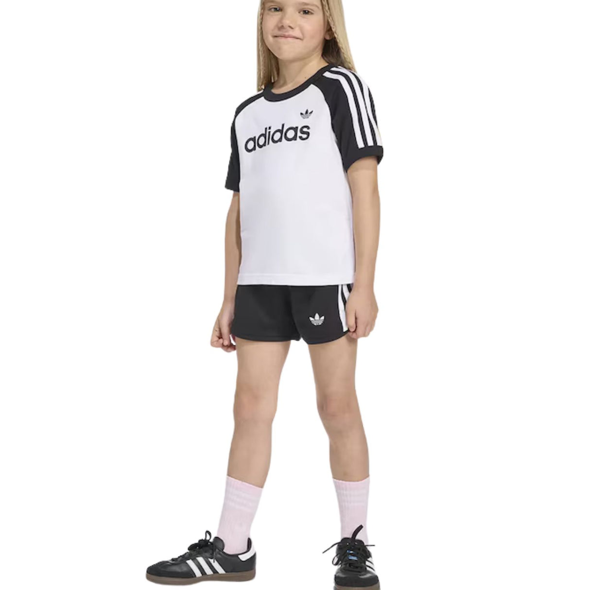 COMPLETO BAMBINI ADIDAS KD5777 SPRINTER COTONE