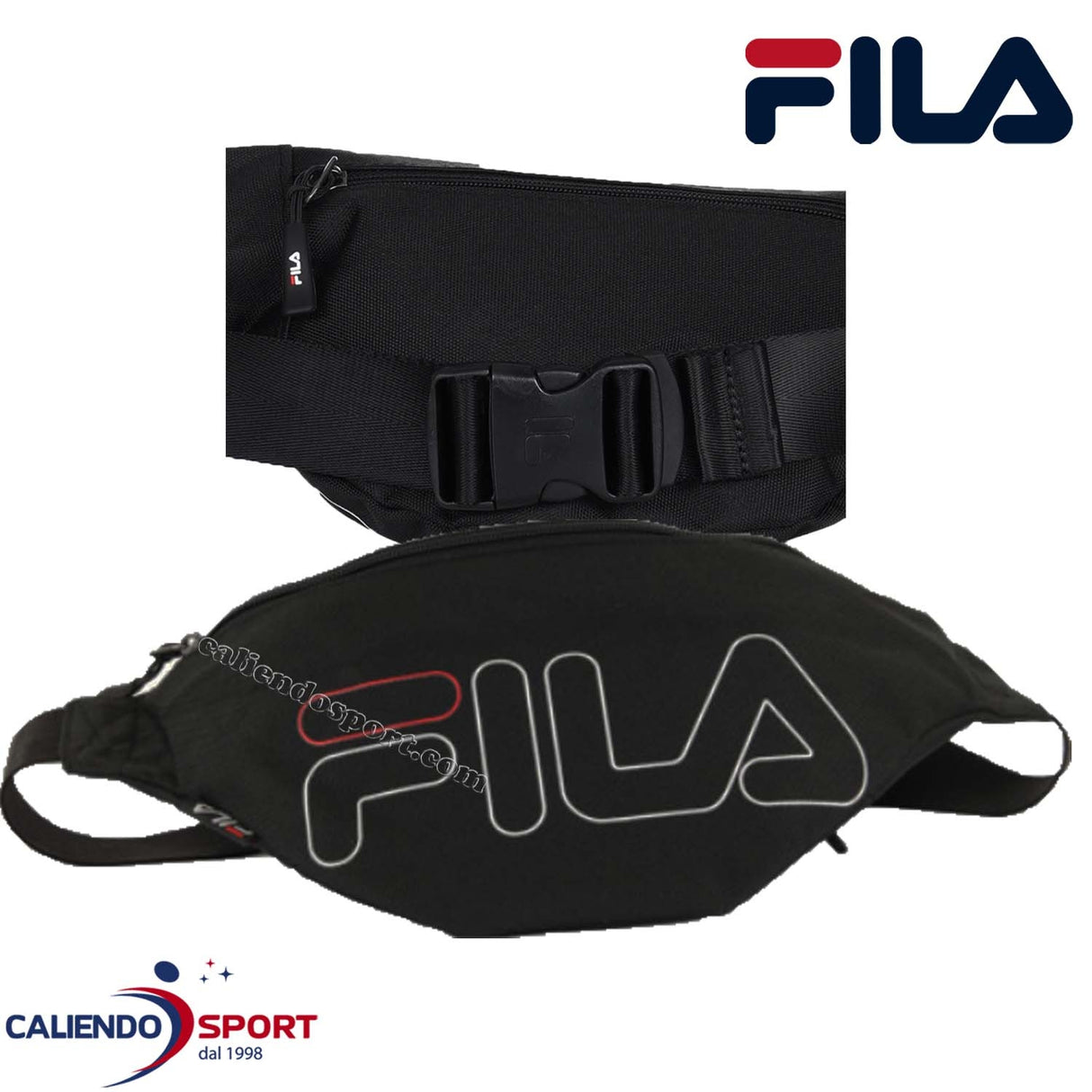 MARSUPIO FILA 685098 NERO WAIST BAG SLIM SPORT