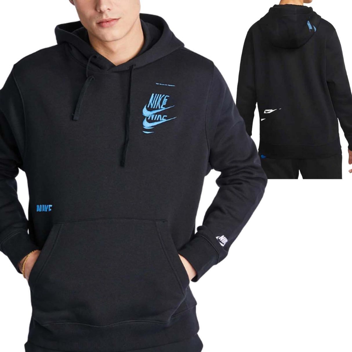 FELPA NIKE DM6873 010 ESSENTIALS COTONE FELPATO