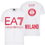 T-SHIRT ARMANI EA7 6LPTEI PJOMZ OLIMPIA MILANO COTONE