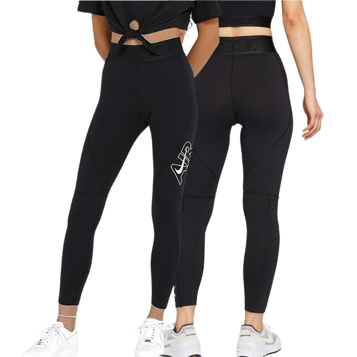 LEGGINGS NIKE DM6065 010 VITA ALTA COTONE