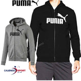 FELPA PUMA 851765 ESSENTIALS FULL ZIP CON CAPPUCCIO FELPATA