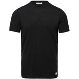T-SHIRT BIKKEMBERGS VBKB04877 BANDE DE LOGO EN COTON