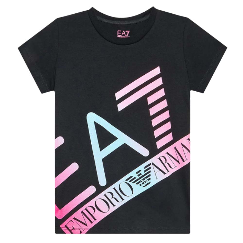 GIRLS T-SHIRT ARMANI EA7 6LFT08 FJ2HZ COTTON – Caliendosport