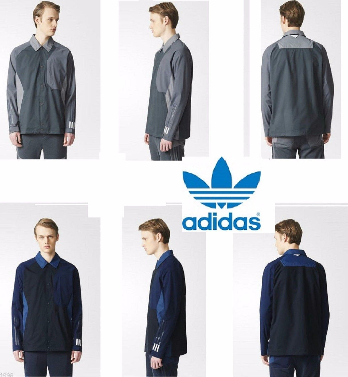 ADIDAS Originals White Mountaineering Bench Sport VESTE POUR HOMMES VESTE DÉCONTRACTÉE