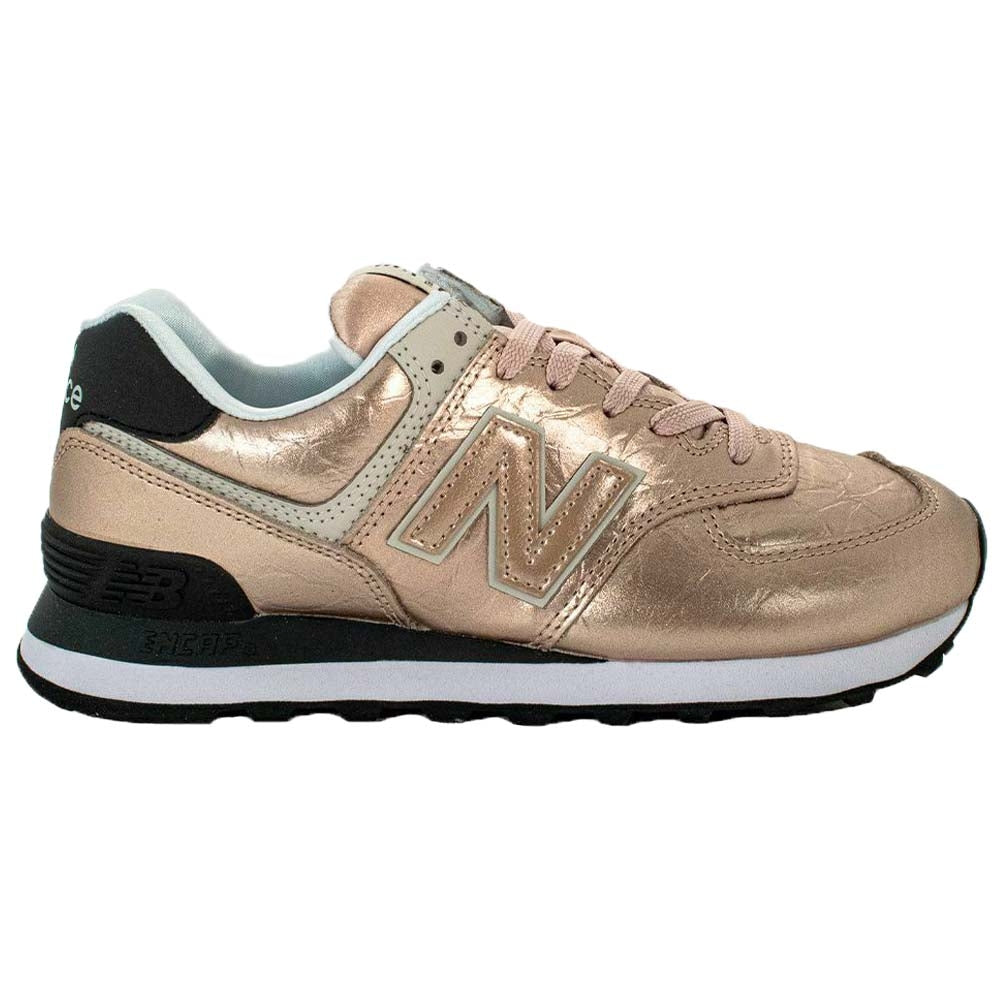 NEW BALANCE ML574 WNE WER GOLD SILVER SHOE