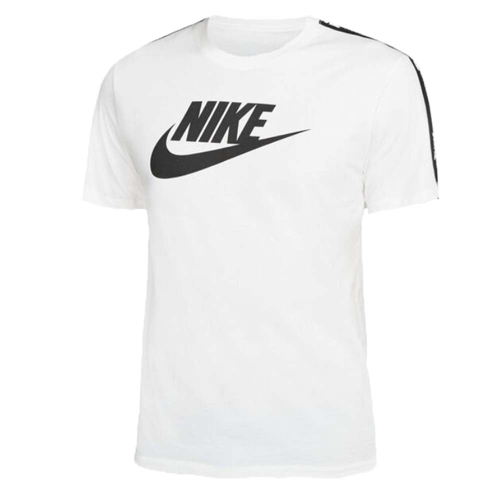 T-SHIRT NIKE CK2379 010 100 NERO BIANCO COTONE