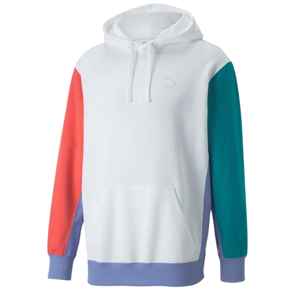 PUMA 535619 CLASSIC BLOCKS BRUSHED COTTON SWEATSHIRT