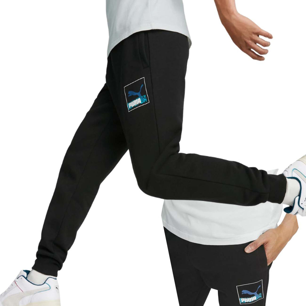 PANTALONE PUMA 535639 01 BRAND LOVE COTONE FELPATO