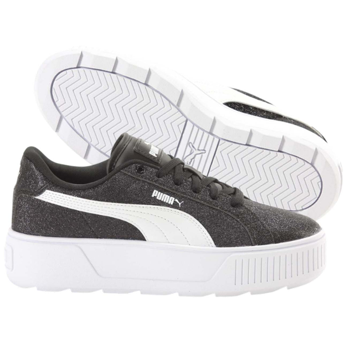 PUMA WOMEN'S SHOES 388453 02 KARMEN GLITZ JR