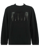 FELPA UOMO ARMANI EXCHANGE 6GZMBSZJU1Z NERO BIANCO