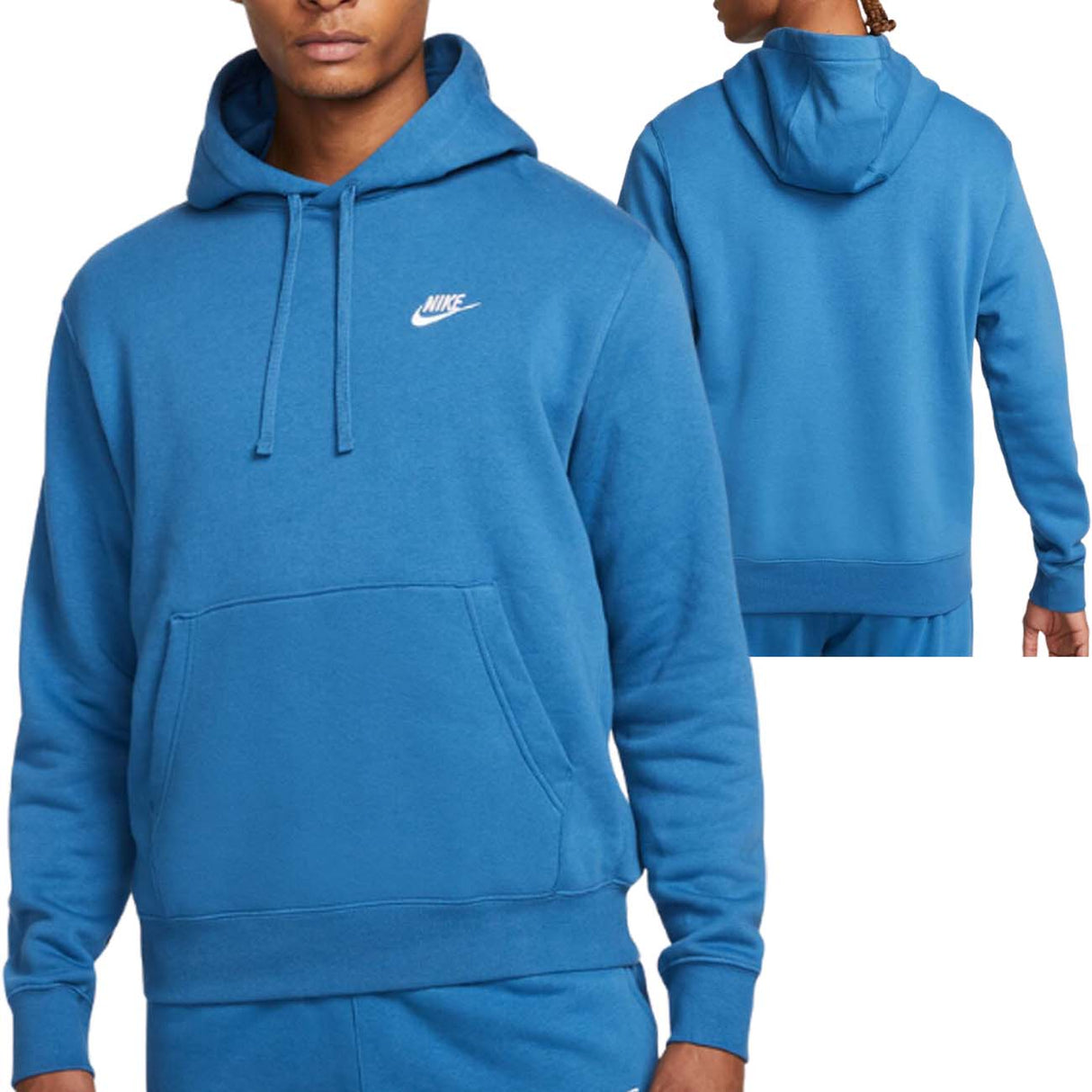 FELPA NIKE CZ7857 407 SPORTWEAR COTONE GARZATO