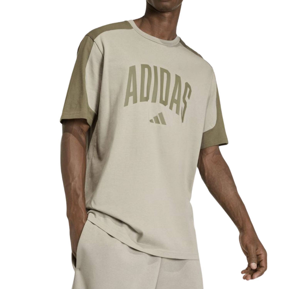 T-SHIRT ADIDAS KC3417 COLLEGIALE COTONE
