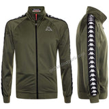 GIACCA KAPPA BANDA 301EFU0 ANNISTON UOMO DONNA VERDE BIANCO NERO GIALLO