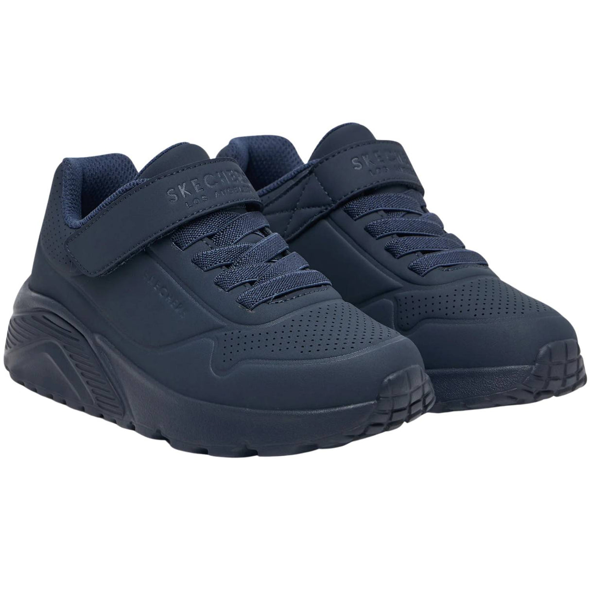 SCARPA SKECHERS RAGAZZI 403695L DKNV UNO LITE STRAPPO BLU