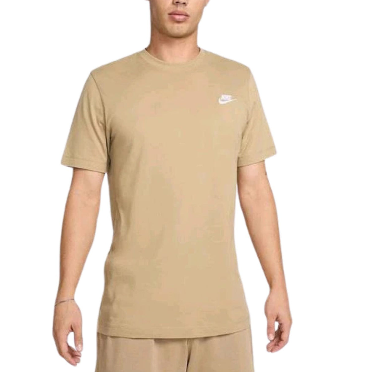 T-SHIRT NIKE AR4997 297  SPORTSWEAR CLUB COTONE BEIGE