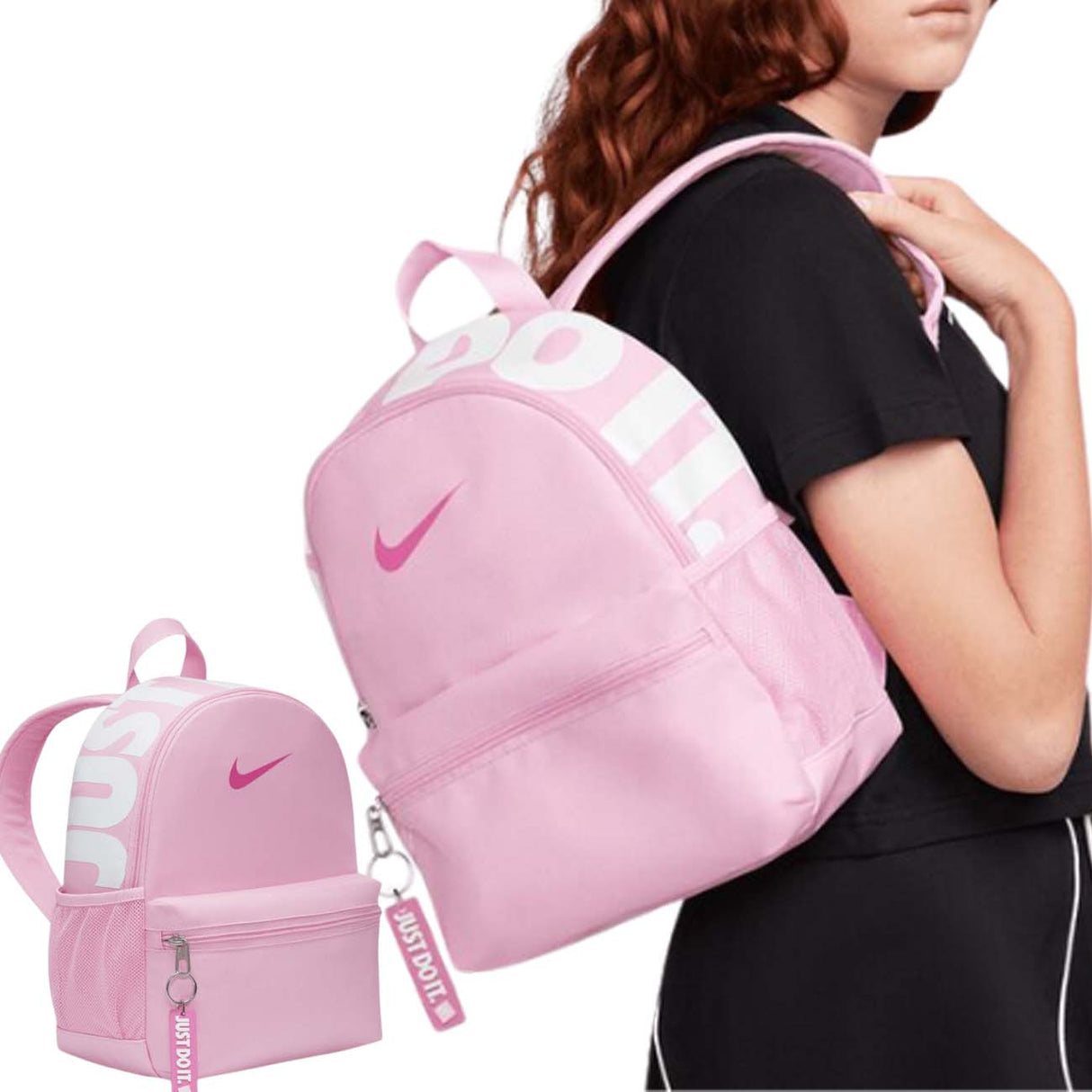 ZAINO NIKE DR6091 629 BRASILIA JDI ROSA PICCOLO