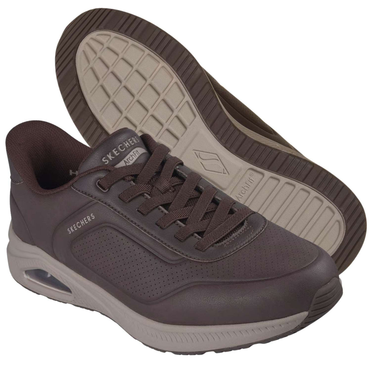 SCARPA SKECHERS 183443 CHOC SLIP INS RELAXED ARCH FIT