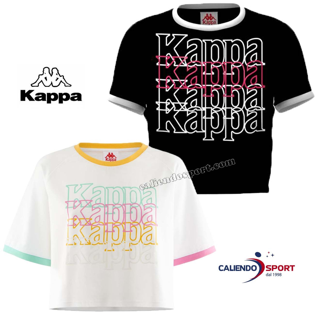 KAPPA T-SHIRT 304S4B0 AUTHENTIC SAND CAROLE