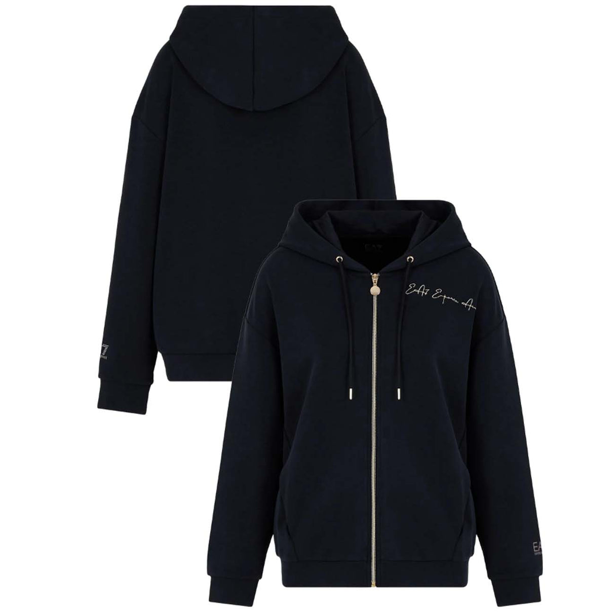 FELPA DONNA ARMANI EA7 I23 6RTM04 TJDCZ 1200 NERO