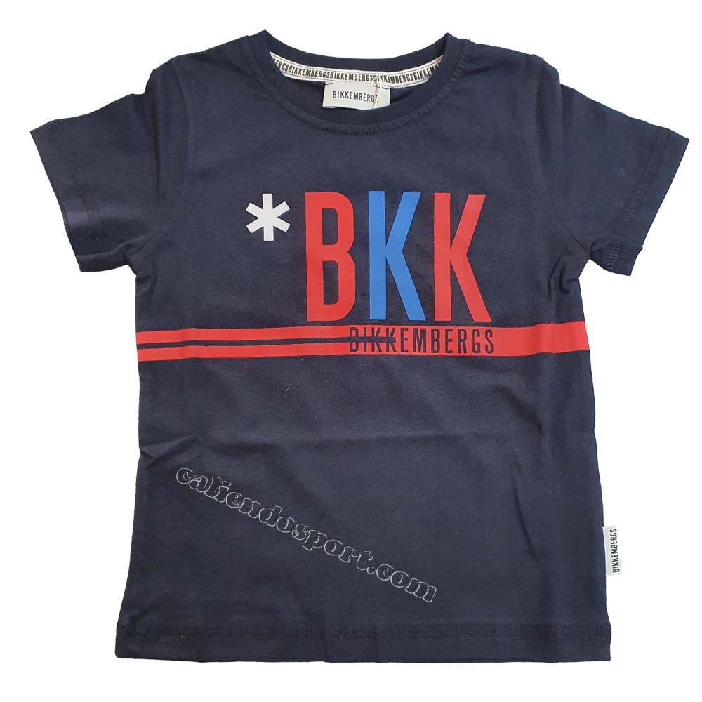 BIKKEMBERGS BK0254 COTTON CHILDREN'S T-SHIRT