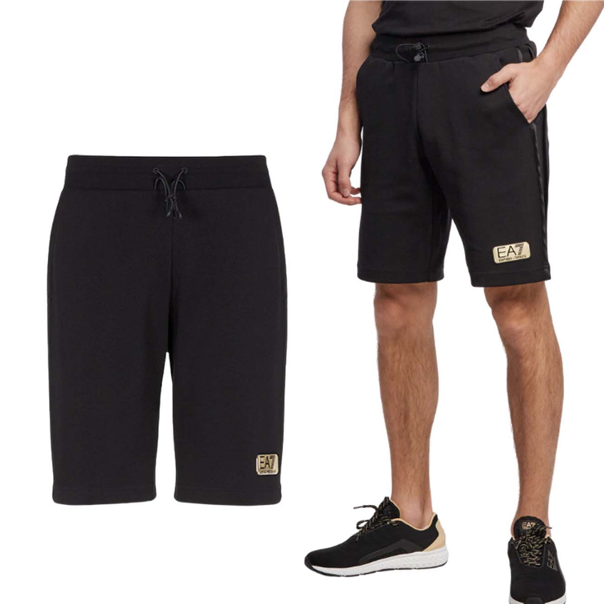 ARMANI EA7 3LPS62PJFAZ GOLD LABEL SHORTS