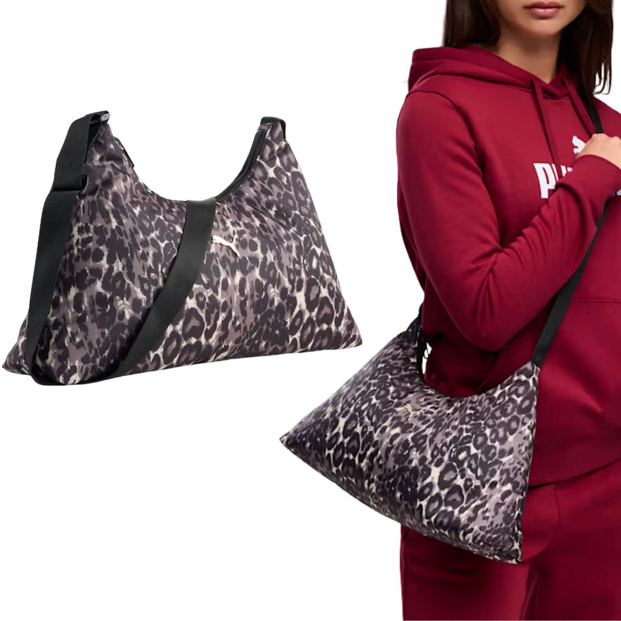 BORSA DONNA PUMA 092758 11 MEDIA POP 5 LITRI NERO