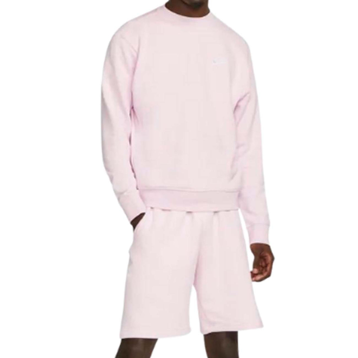SWEAT-SHIRT EN COTON BROSSÉ ROSE NIKE BV2666 663 SPORTSWEAR