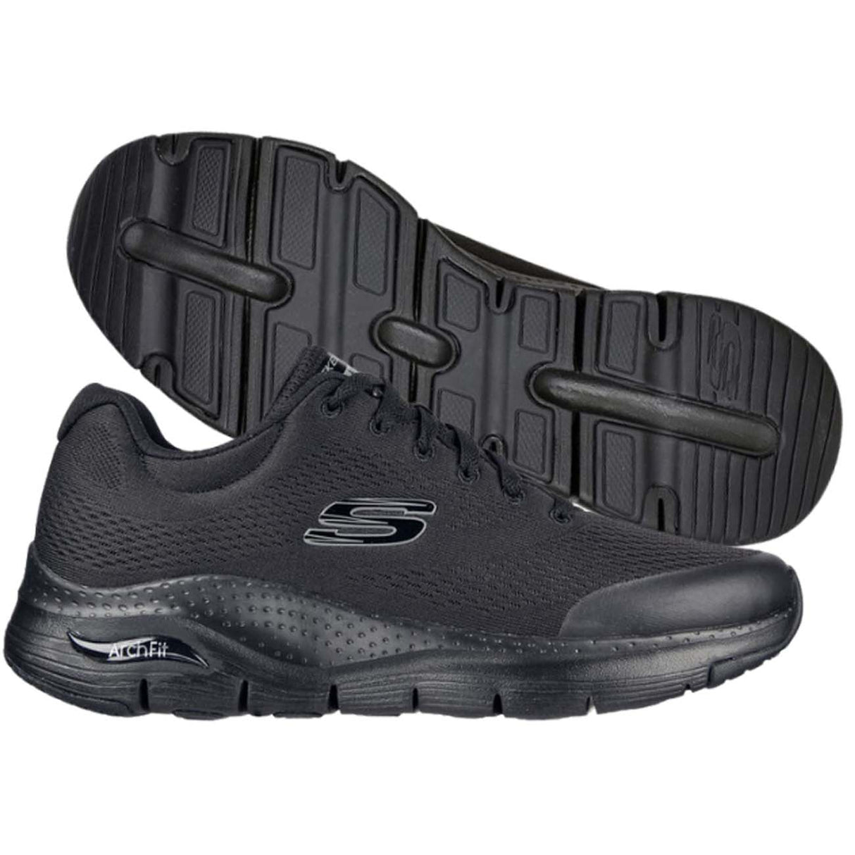 SCARPA SKEHERS 232040 BBK ARCH FIT NERO