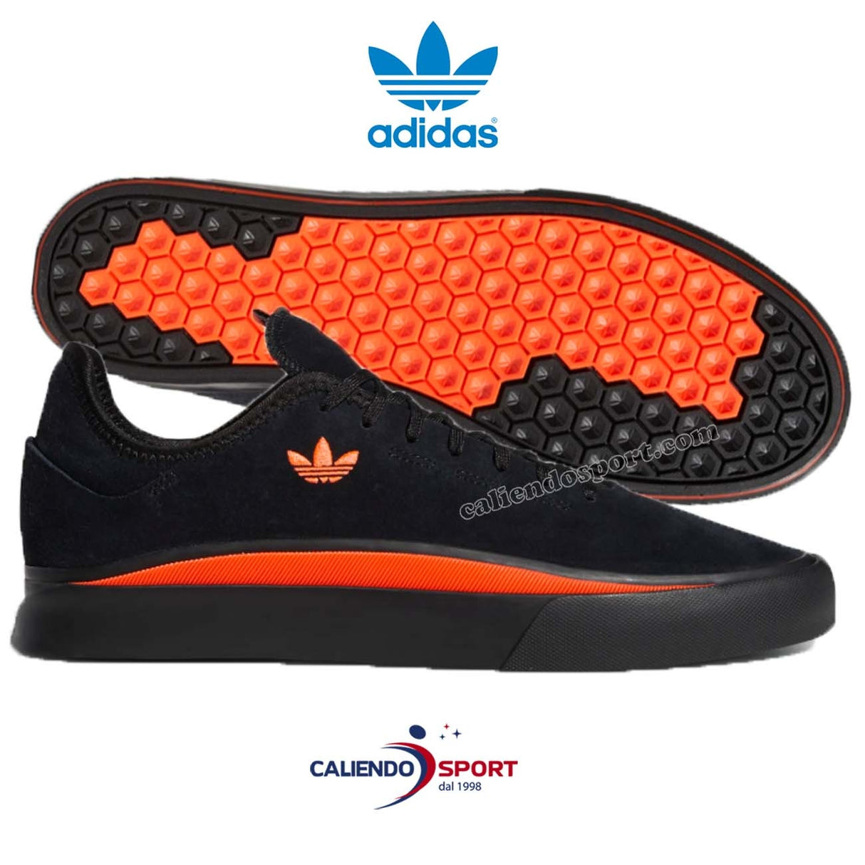 SCARPA ADIDAS EF8500 ORIGINALS SABALO NERO