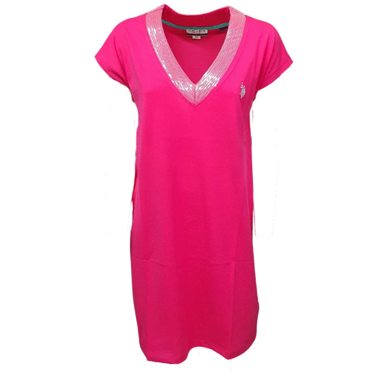 US POLO 66042 50313 V-NECK WOMEN'S DRESS